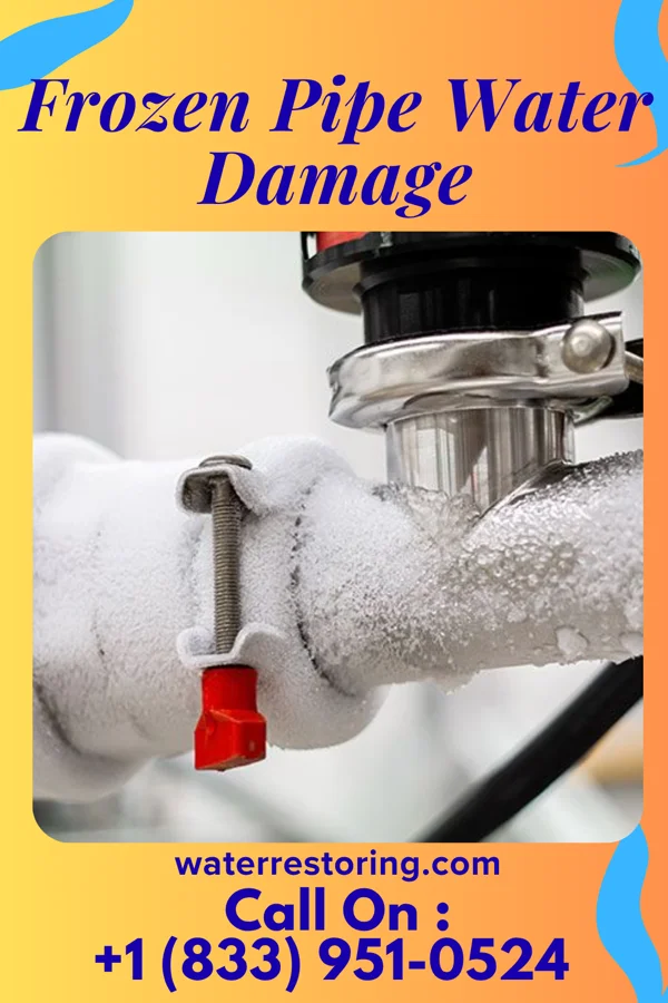 Frozen Pipe Water Damage in Jenks, OK